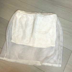 Fishnet skirt